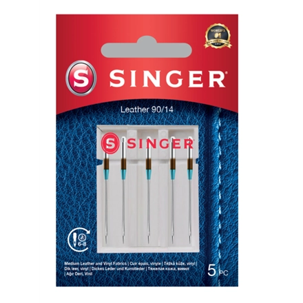 Singer Leather Needle 90/14 5PK (