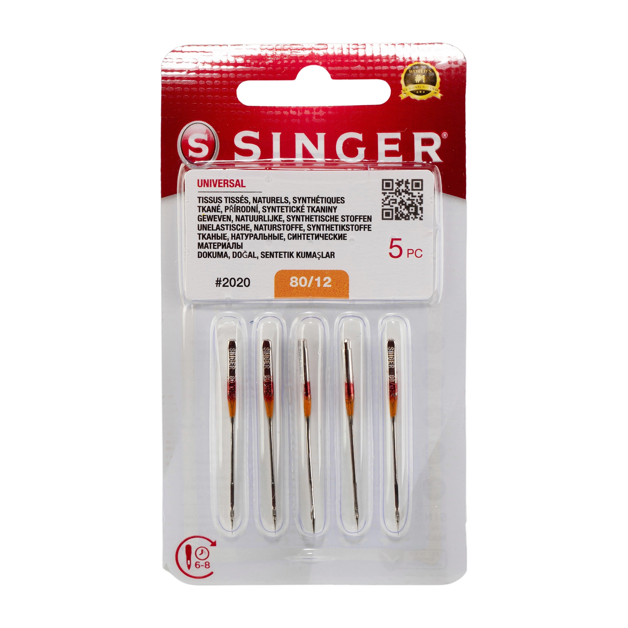 Singer Needle 2020 SZ12 BLST W/05