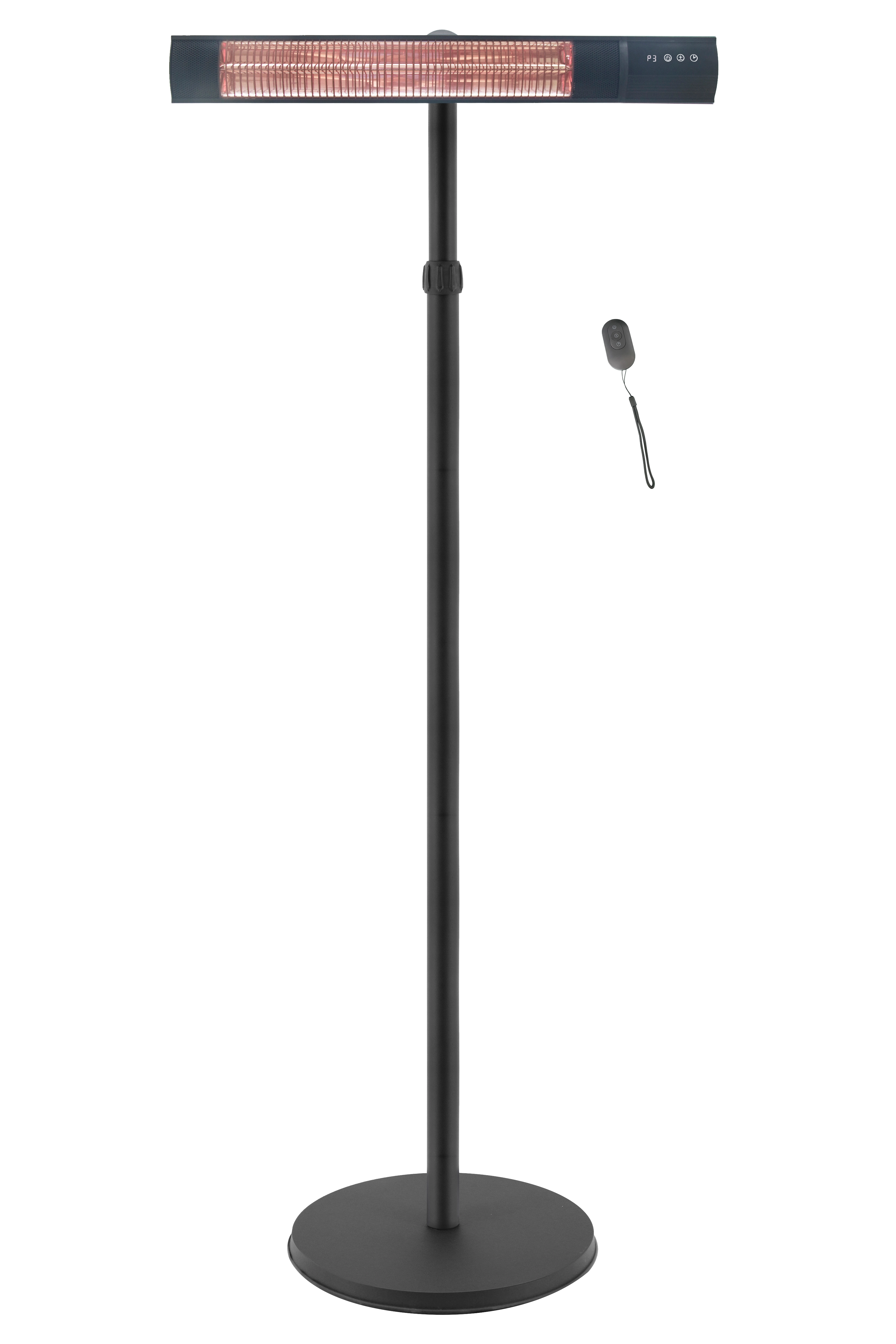TunaBone Electric Standing Patio Heater  Single