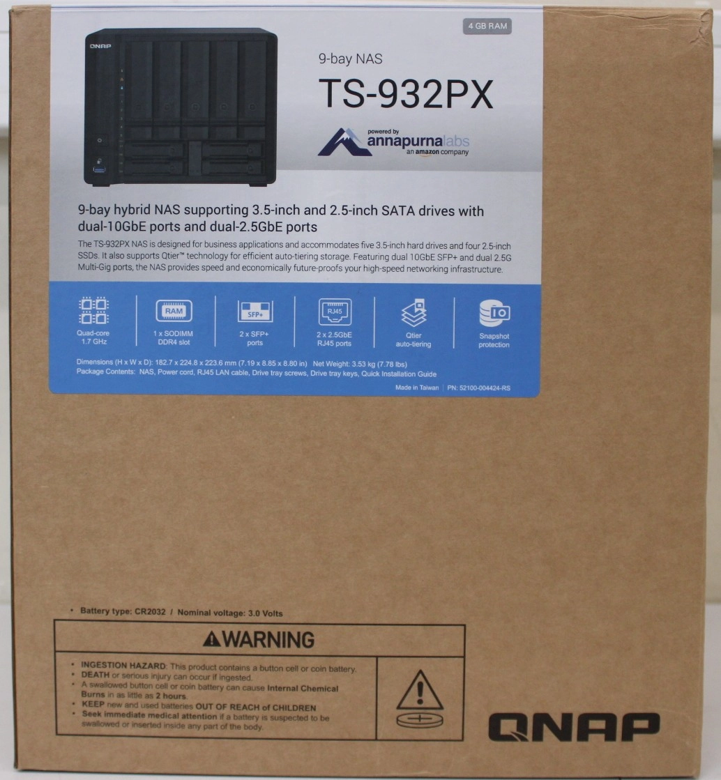 SALE OUT. QNAP 9-Bay QTS NAS