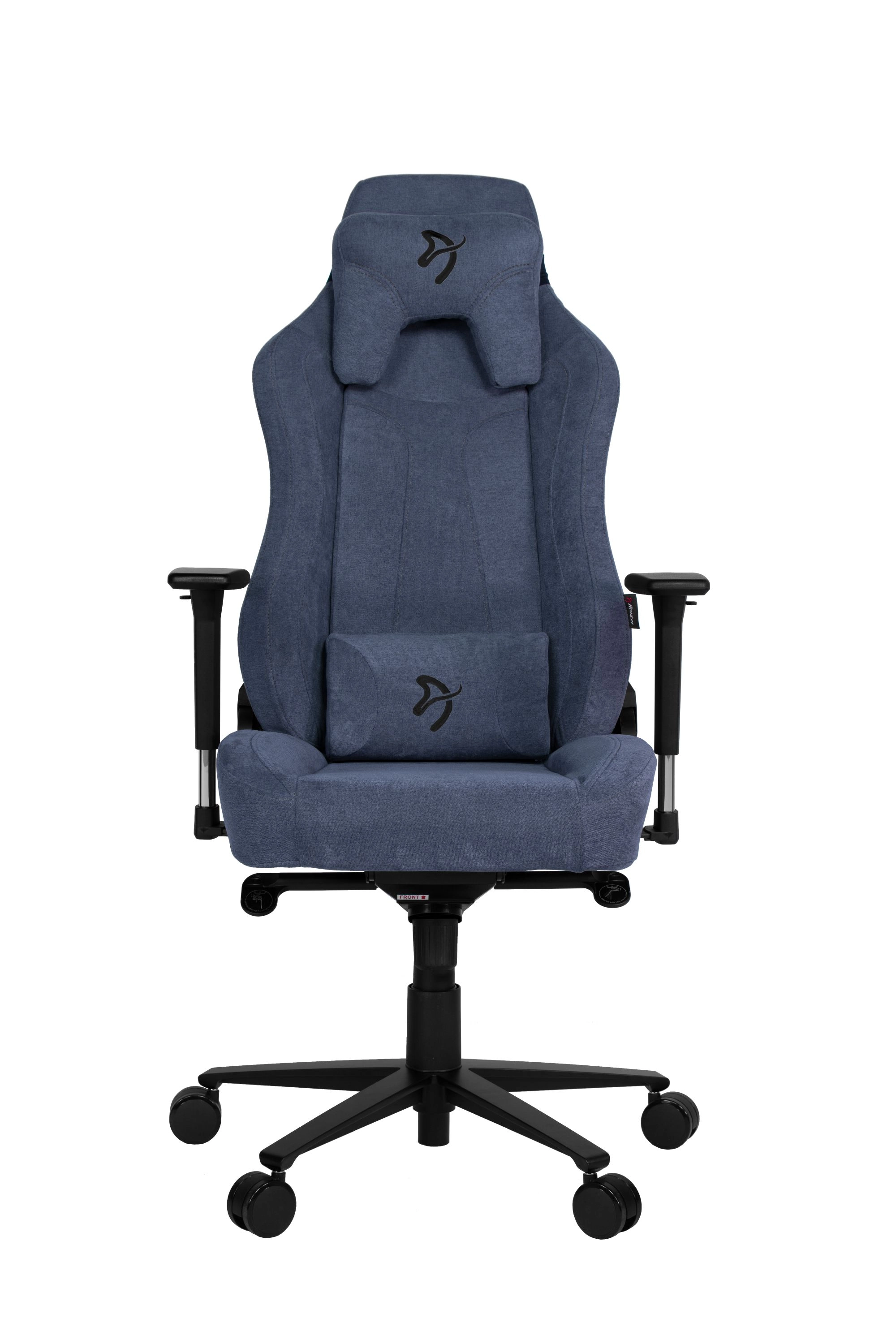 Vernazza Soft Fabric Chair Black Blue