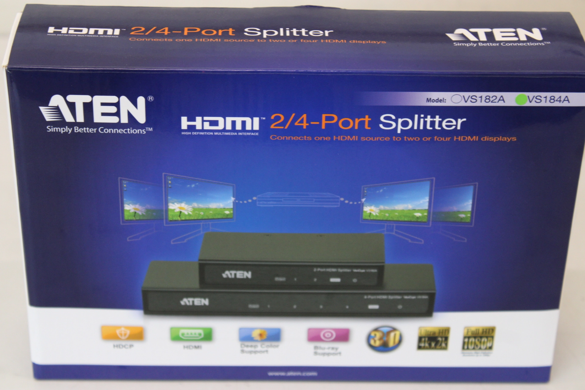 SALE OUT. Aten VS184A 4-Port 4K