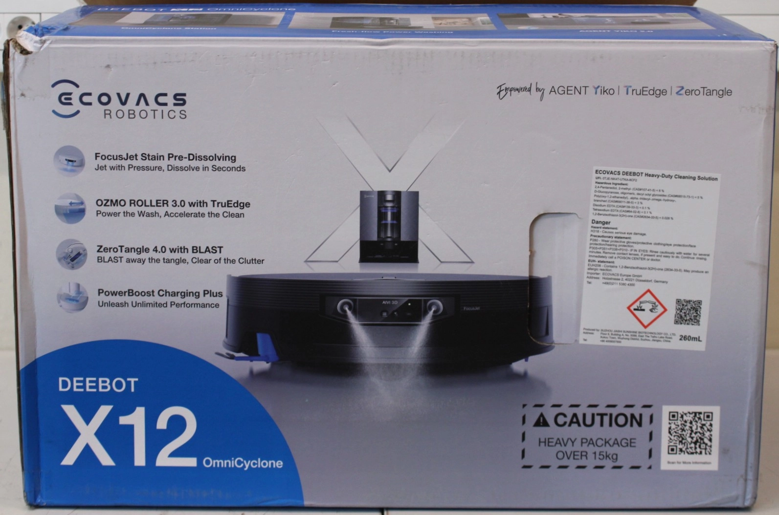 SALE OUT. Ecovacs DEEBOT X12 OmniCyclone