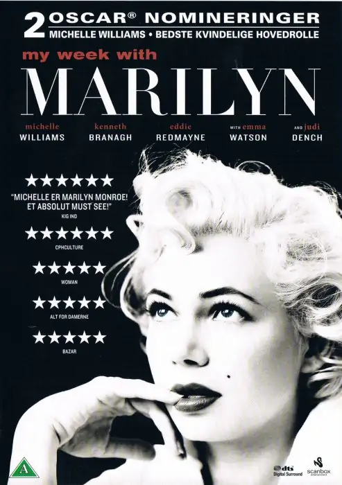 My Week with Marilyn 8259 5706141782595