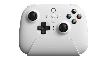 8Bitdo RET00315 Gaming Controller White Bluetooth