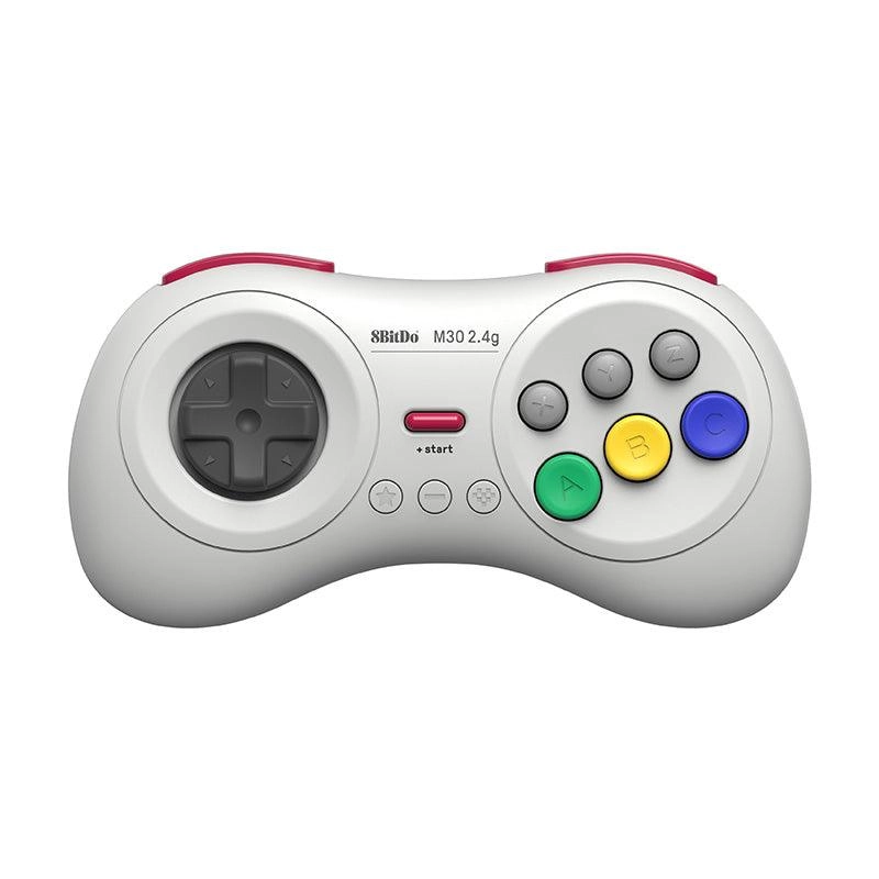 8Bitdo M30 2.4G White Gamepad