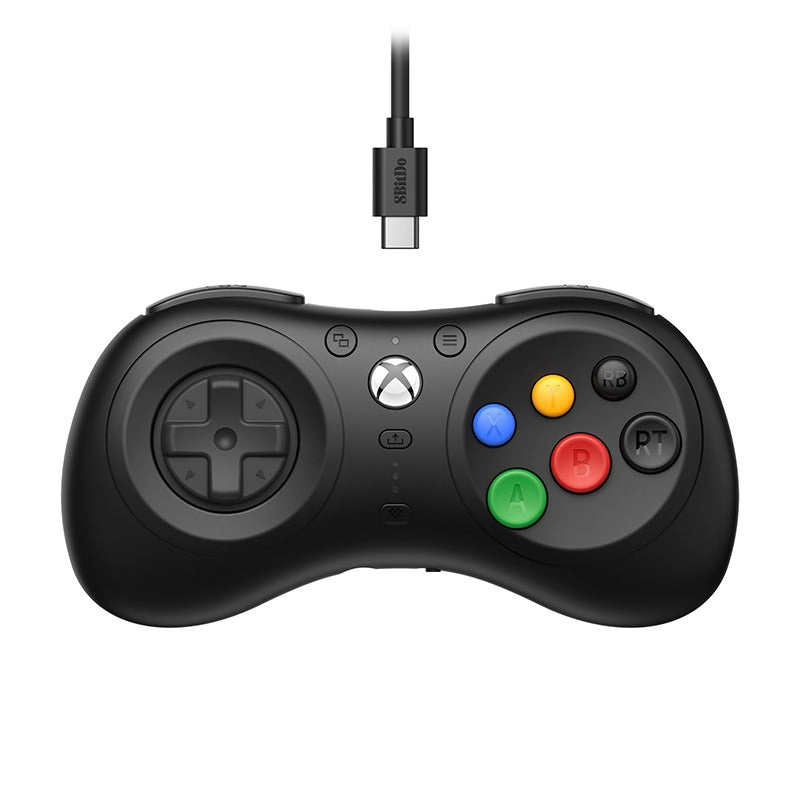 8Bitdo M30 Wired Black USB Gamepad