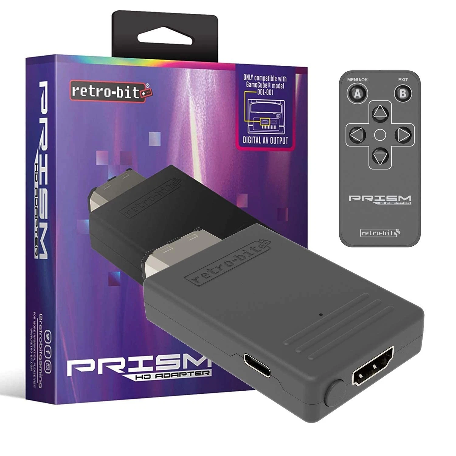 Retro-Bit Prism HD Adapter -videoadapteri  Nintendo