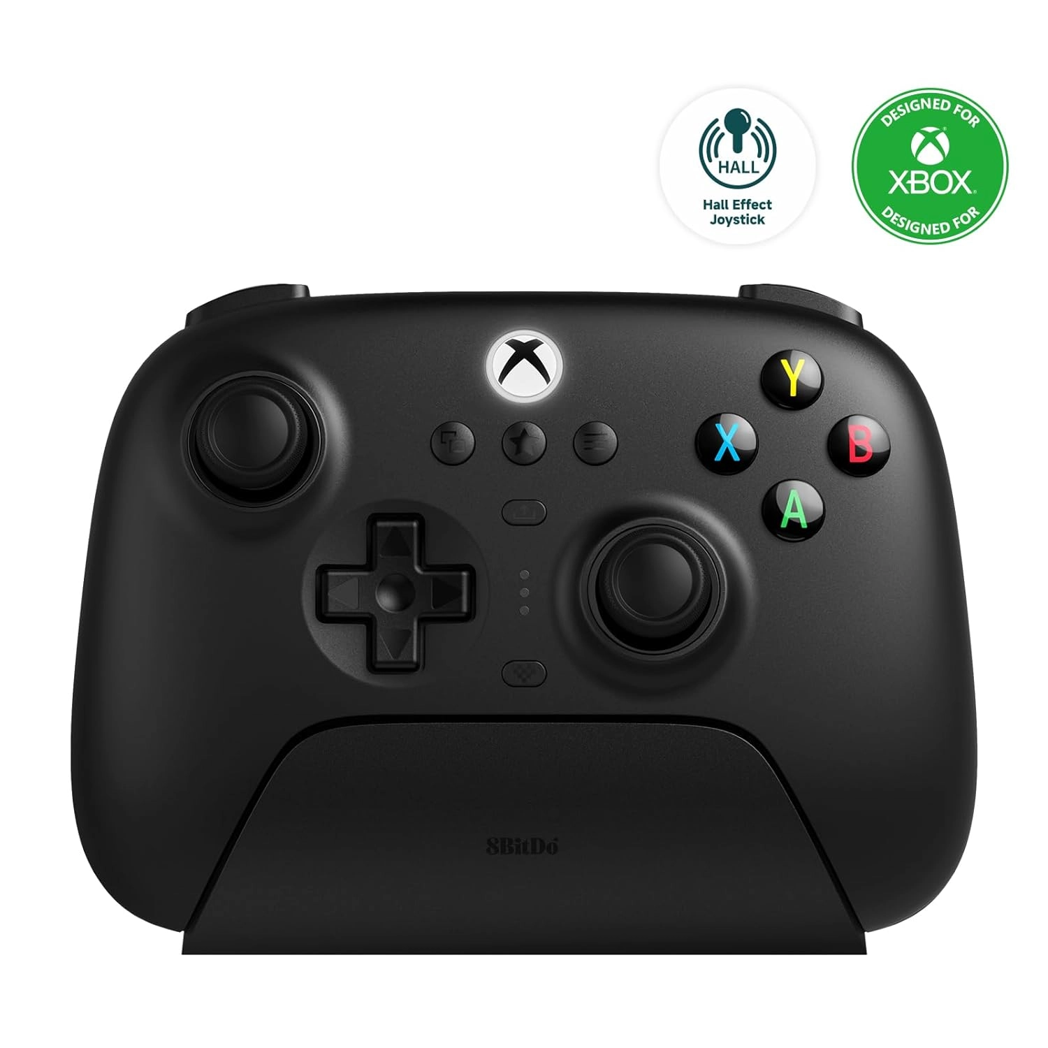 8BitDo Ultimate 3-Mode -langallinen peliohjain  musta