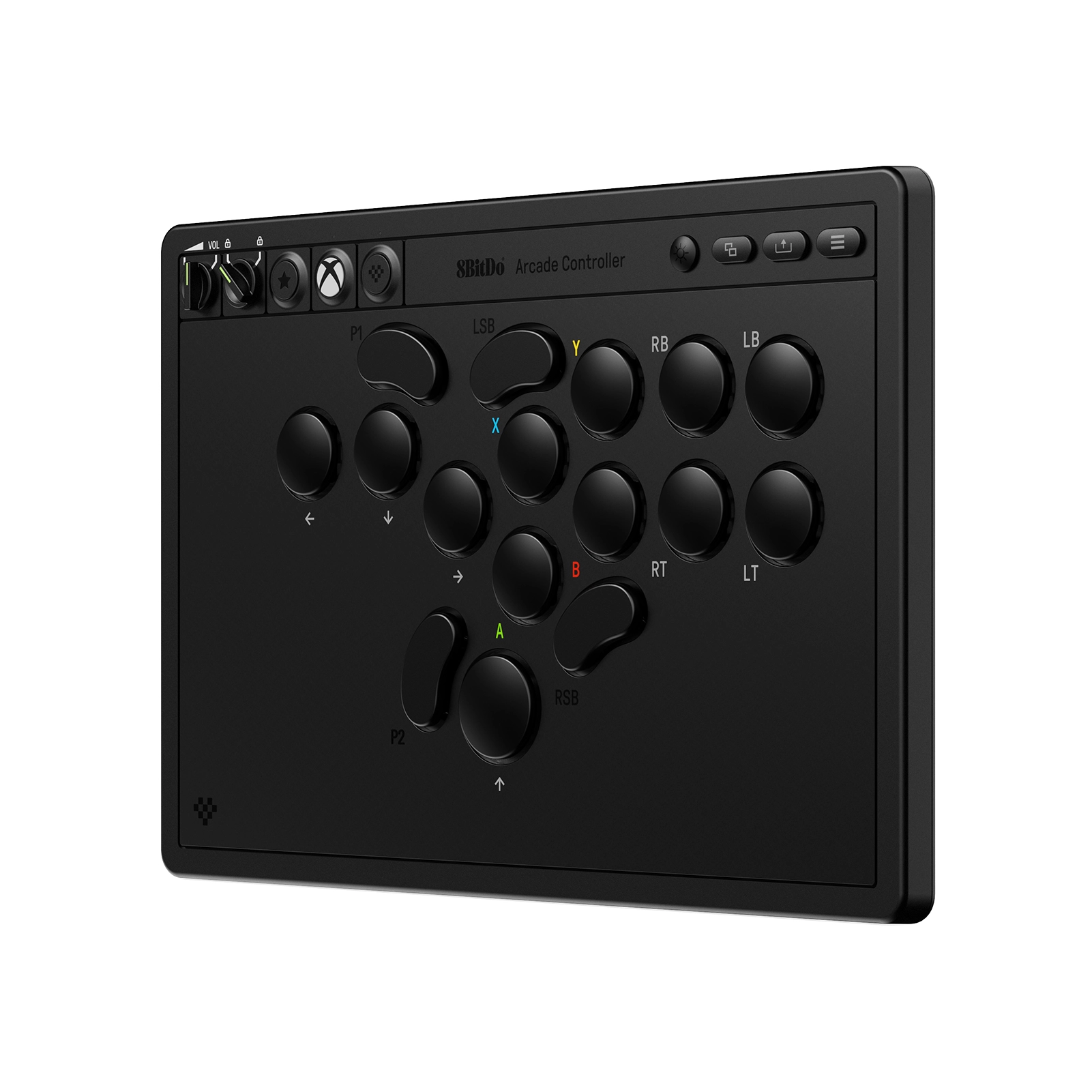 8BitDo Arcade Controller Xbox/PC Black peliohjain
