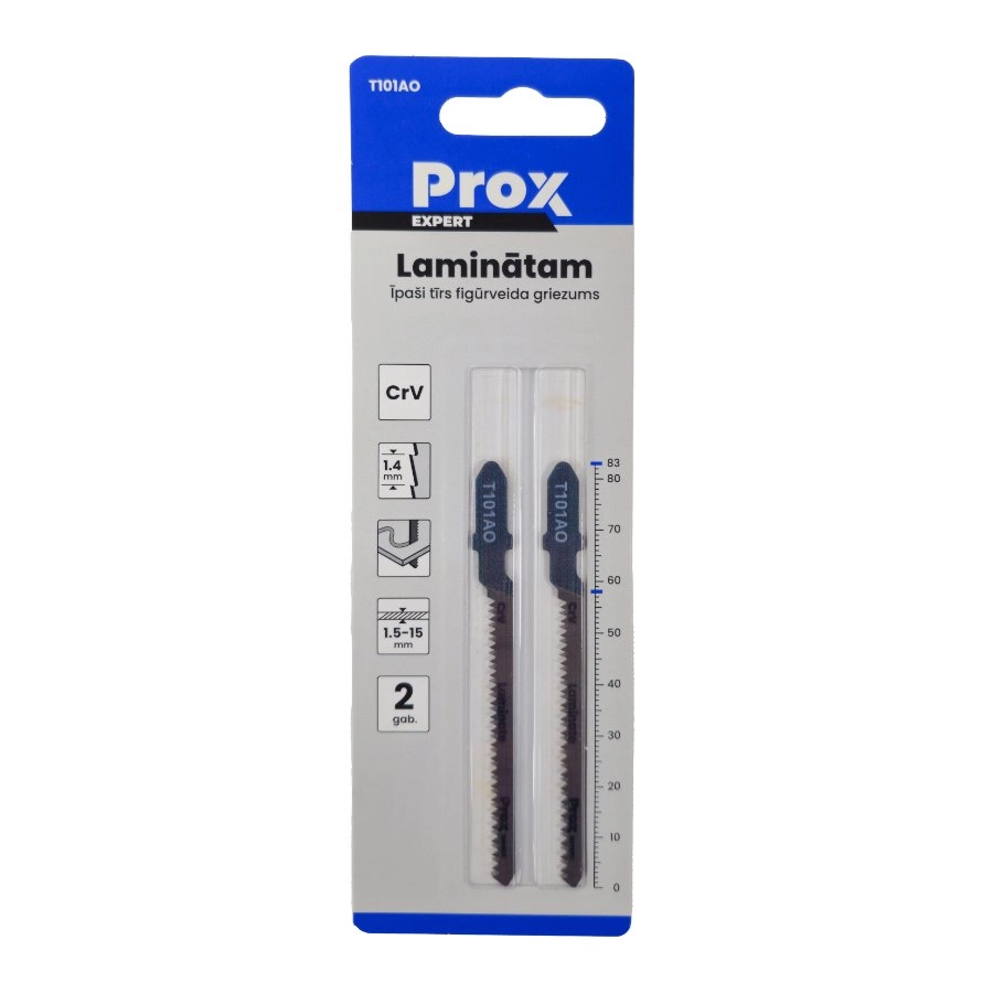 Figūrzāģa asmeņi Prox Expert laminātam T101AO