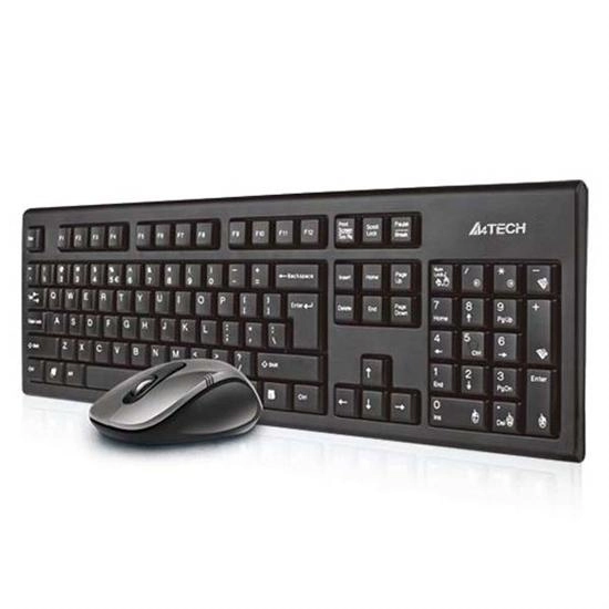 A4Tech 7100N desktop keyboard Mouse included
