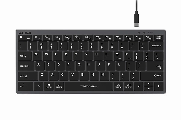 A4Tech Fstyler FX51 tastatūra Home/Office USB Grey