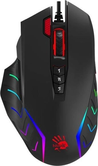 Datorpele A4TECH J95 Stone  melna A4TMYS47300