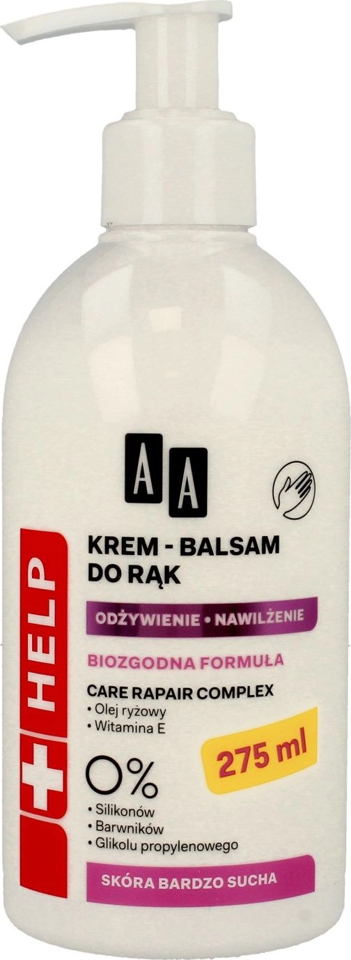 AA Help hand balm 275ml 5900116053578