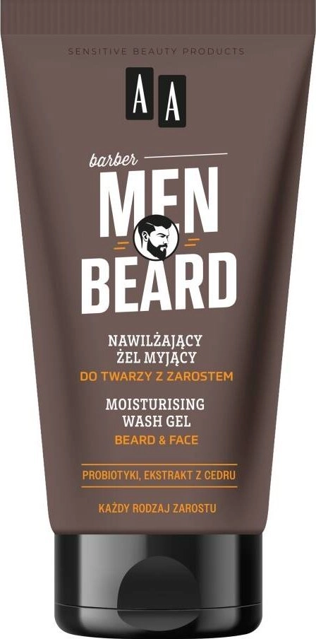 AA AA Men Beard nawilżający żel