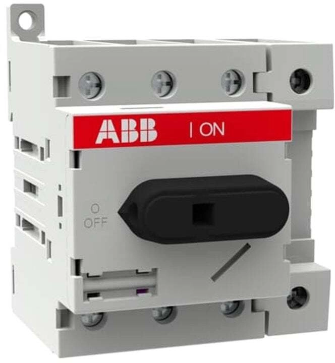 Modular switch disconnector white 4P 63A