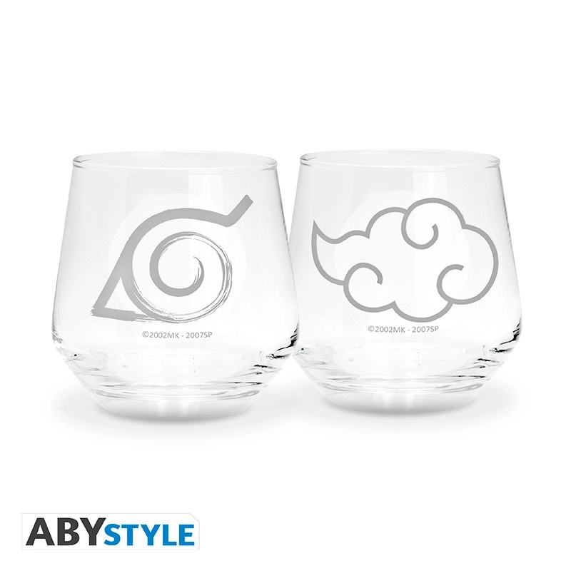 NARUTO SHIPPUDEN - 2 Glass Set