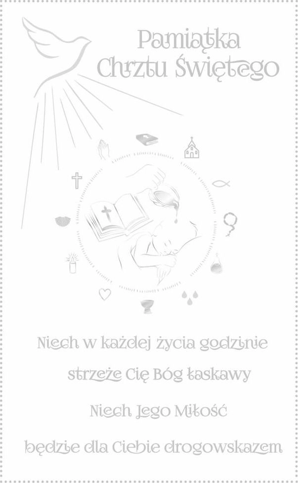 AB Card Greeting card Baptism CH05