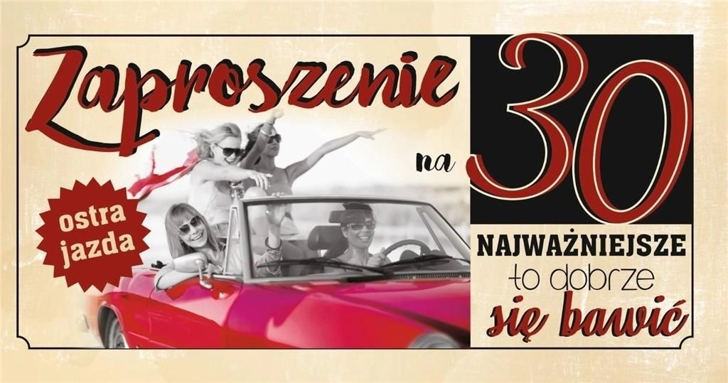 AB Card Zaproszenie Urodziny Z90 (10szt