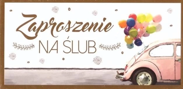 Wedding invitation Z111 (10 pcs.)