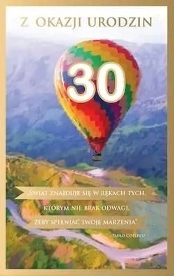 AbCard Greeting card Birthday 30 P13