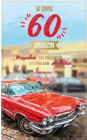 AbCard Greeting Card Birthday 60 P15