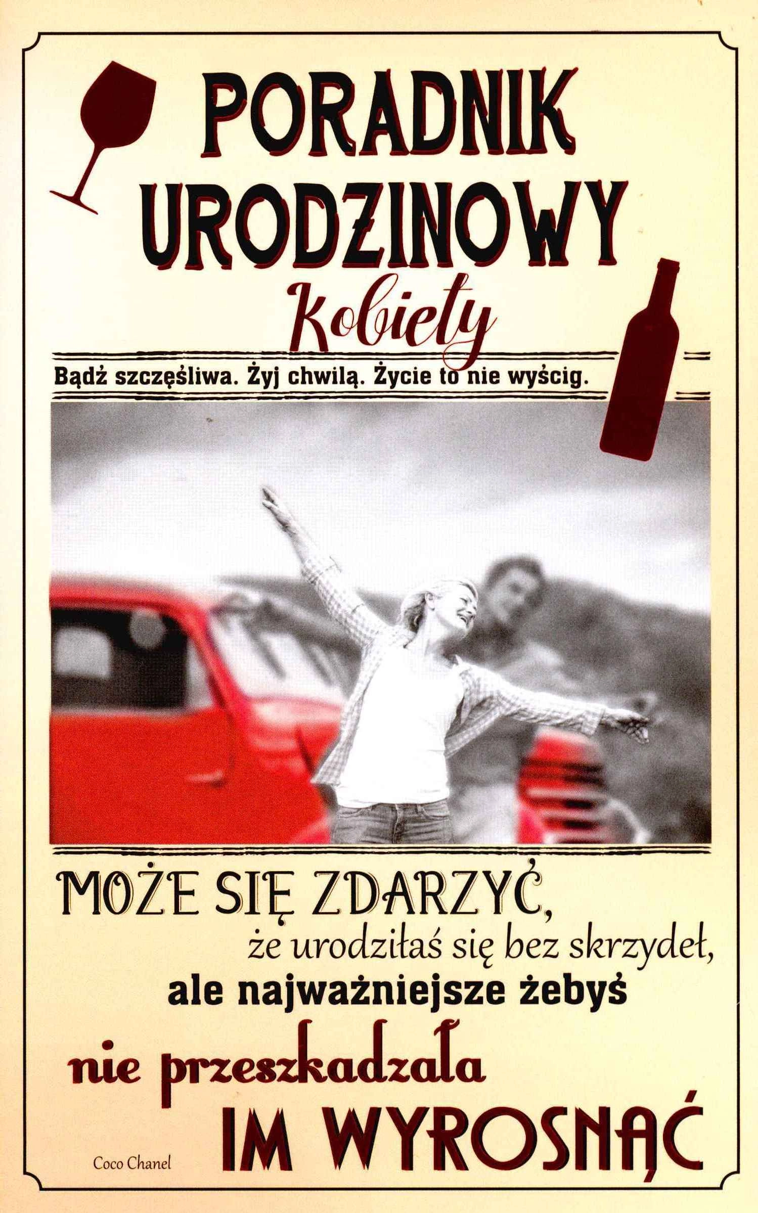 AB Card Karnet Urodziny "może