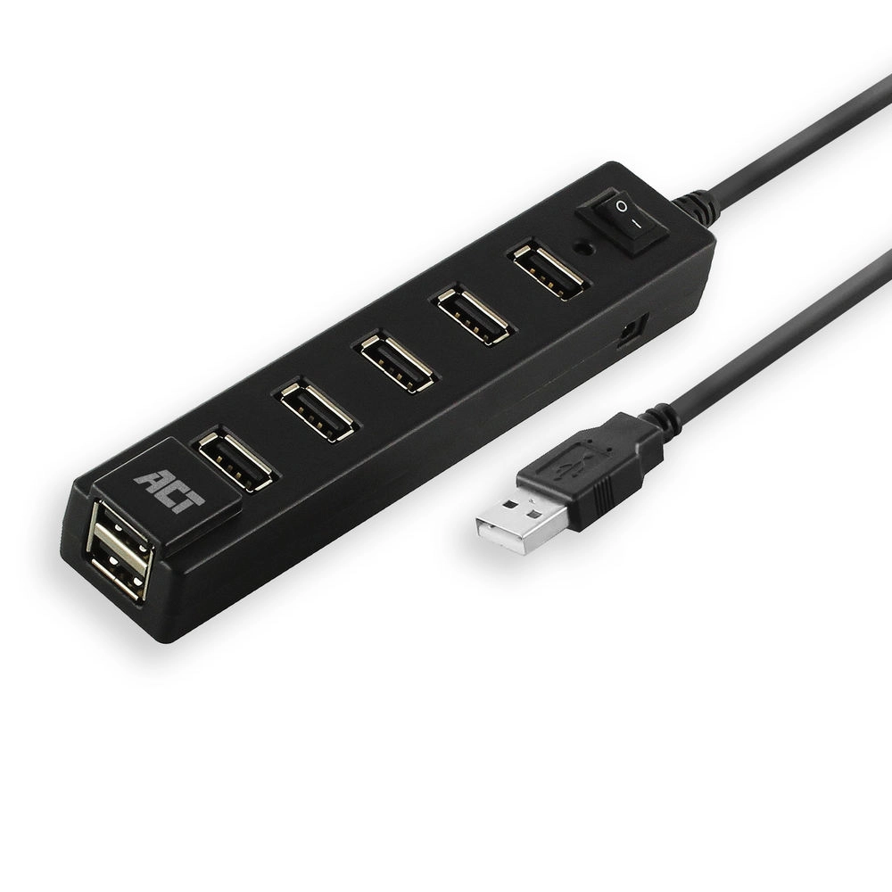 ACT USB hub 7 port  on/off