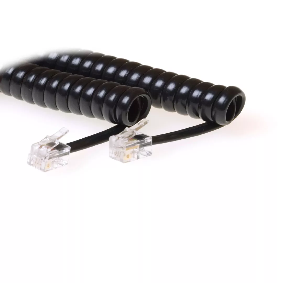 ACT Black 1.5 meter coiled