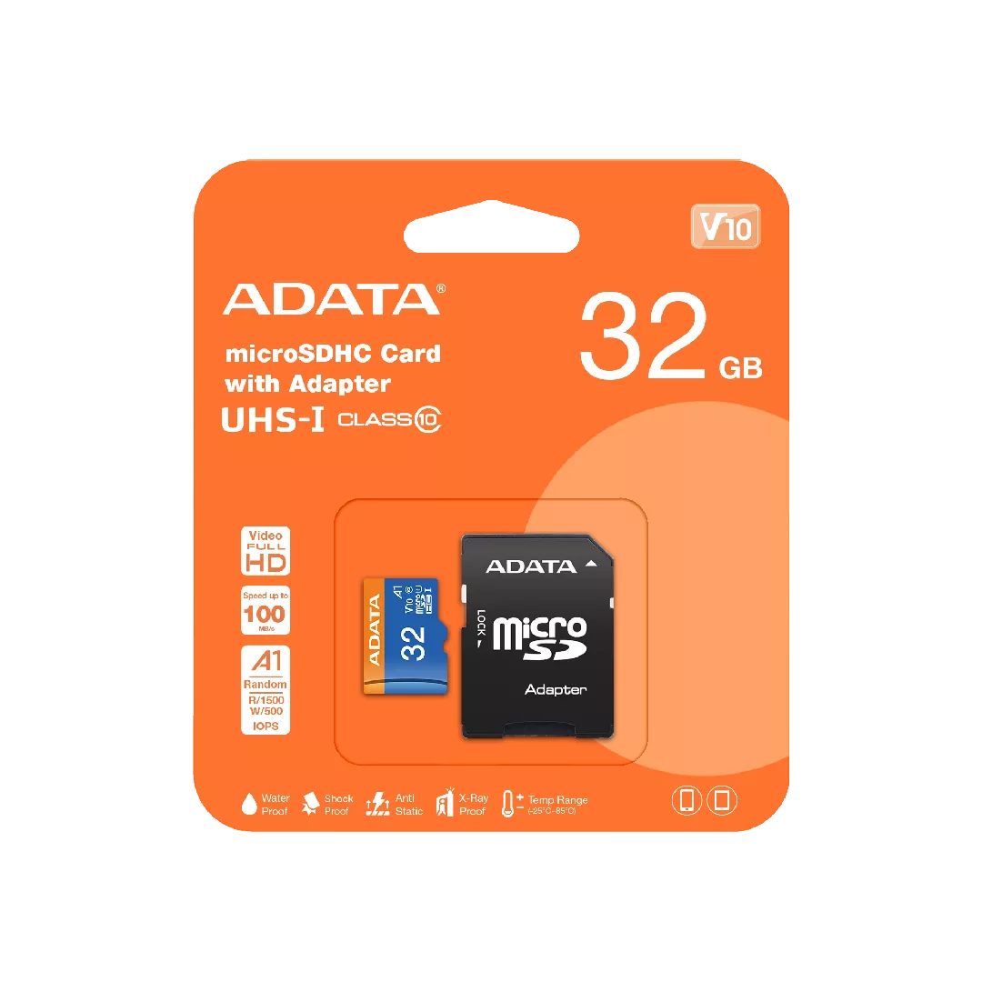 ADATA 32GB  microSDHC  Class 10 UHS-I