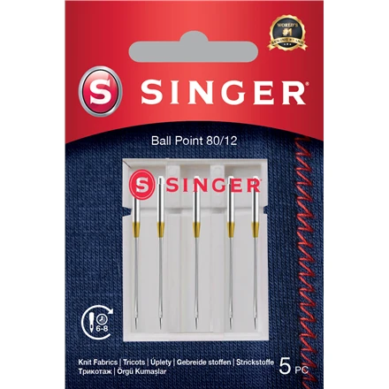 Singer Ball Point Needle 80/12 250054302