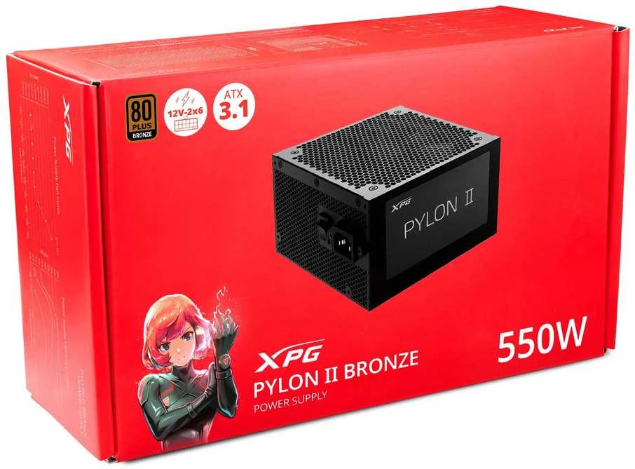 Netzteil XPG PYLON II 550 (550W/ATX3