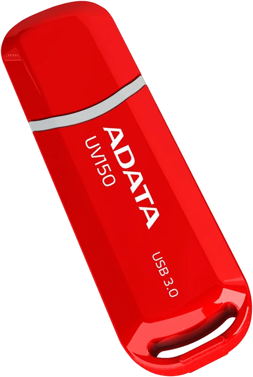 Atmintukas ADATA UV150 32GB Raudonas AUV150-32G-RRD