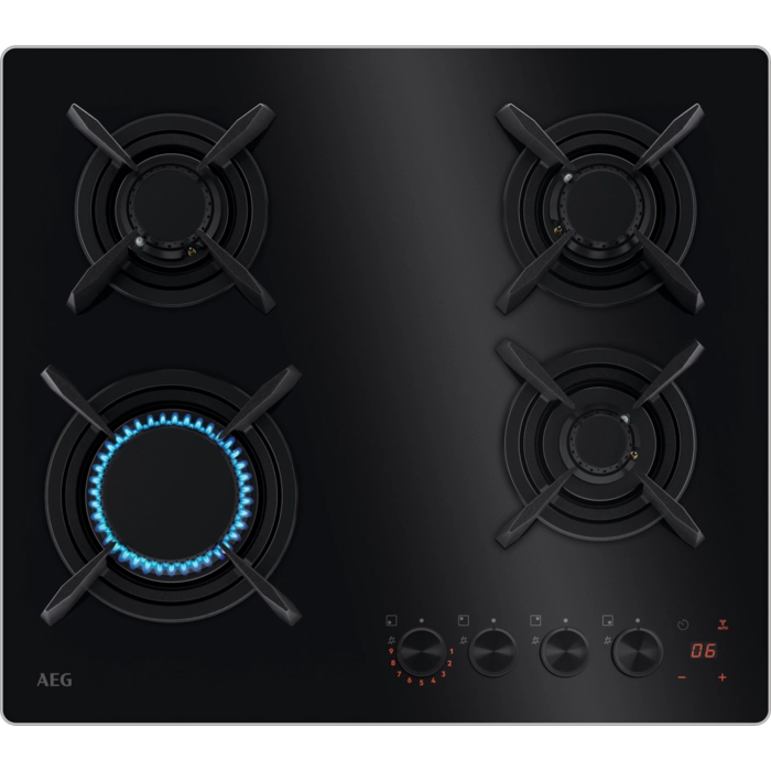 AEG HKB64453NB Black Built-in 59 cm