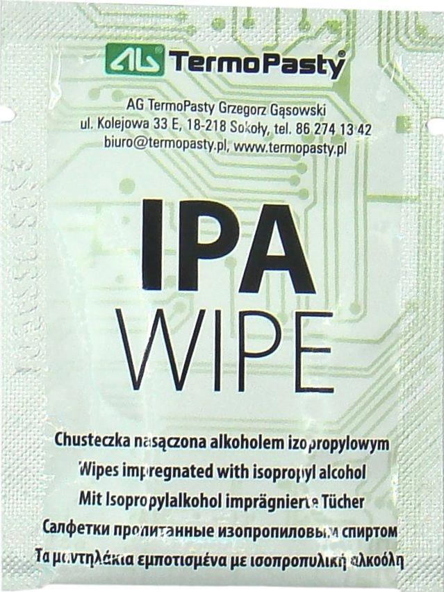 AG TermoPasty Kontakt IPA Wipes AG