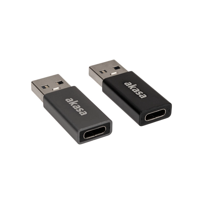 Akasa USB-C - USB Adapter Black