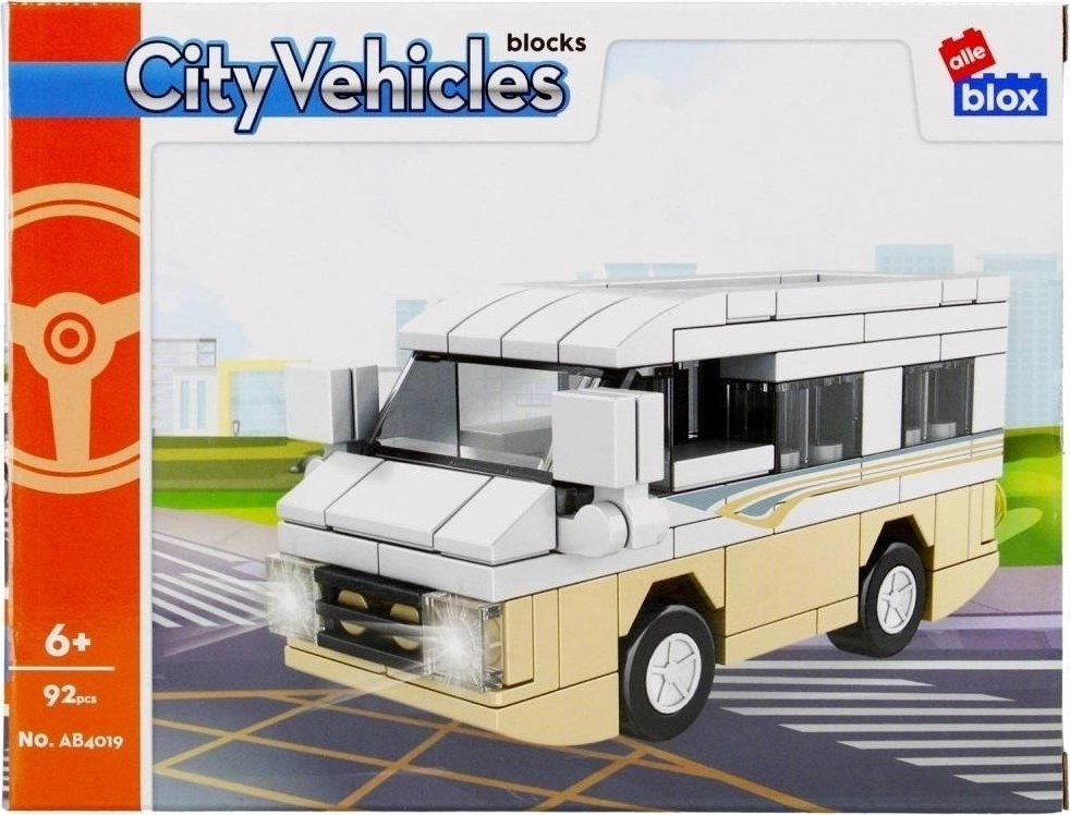 City construction blocks 92 elements ALLEBLOX
