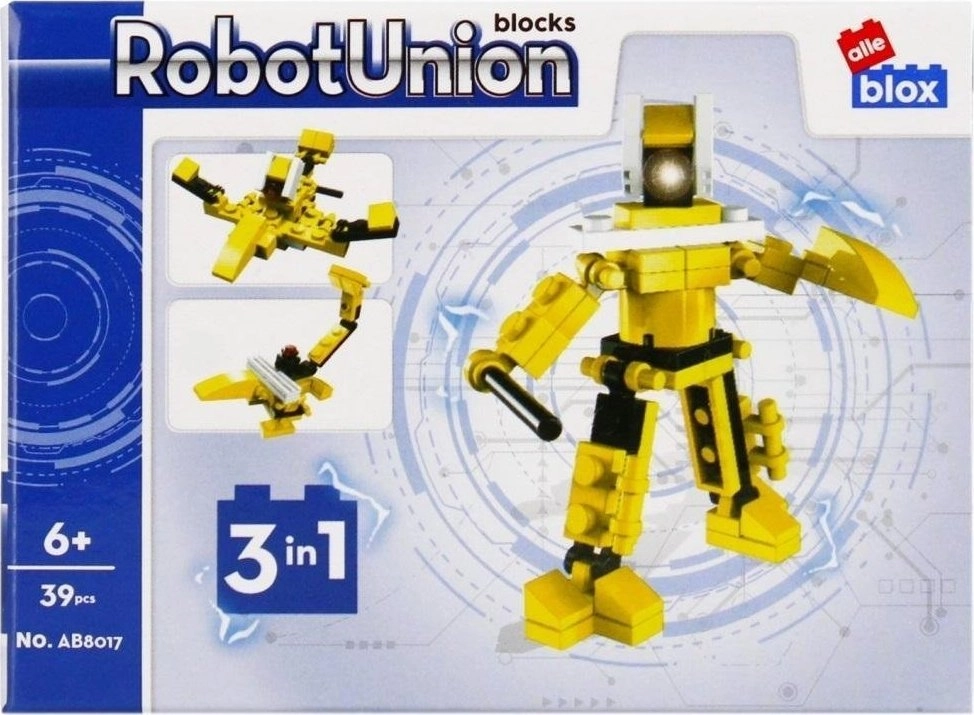 ALLEBLOX Klocki konstrukcyjne Robot 39 elementów