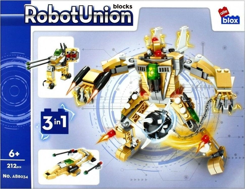 ALLEBLOX Construction blocks Robot ALLEBOX 5904335831108