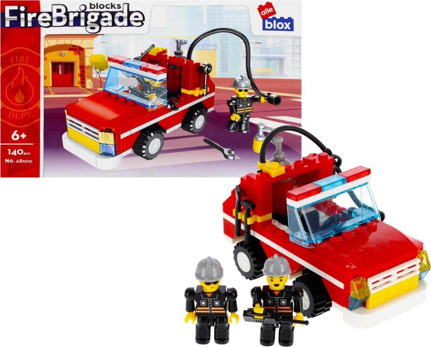 Alleblox Fire Department construction blocks 140
