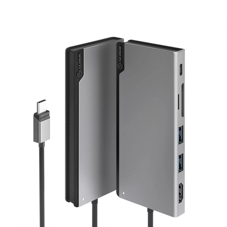 ALOGIC ULDUNIV2-SGR laptop dock/port replicator Wired