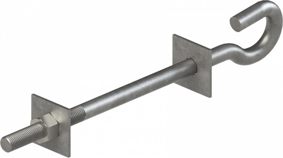 ALPAR Hook screw M20 L-200 OC