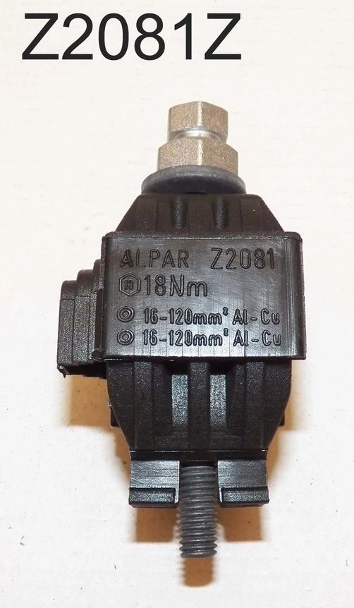 ALPAR Al-Cu piercing clamp 16-120/16-120 double-sided
