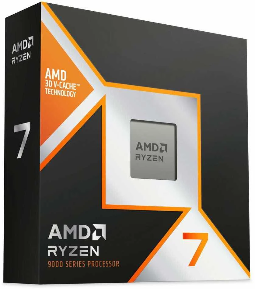 Procesors AMD Ryzen 7 9800X3D procesors 4,7 GHz 96 MB L3 Tray