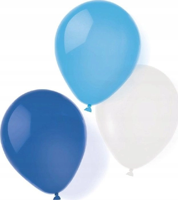 AMSCAN 8 Sky Blue Latex Balloons