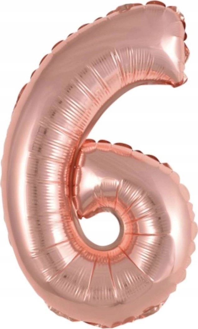 AMSCAN Mini foil balloon number 6