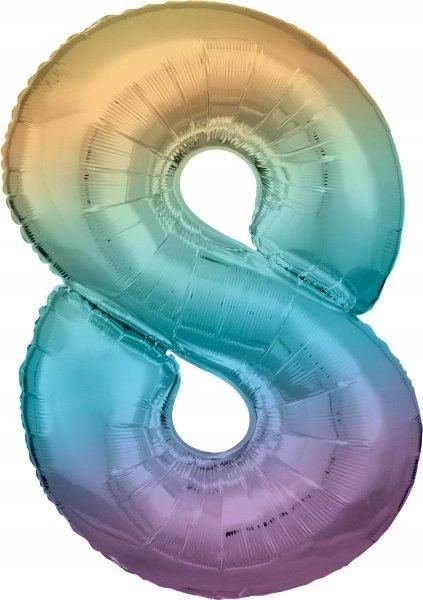 AMSCAN Foil balloon large number 8