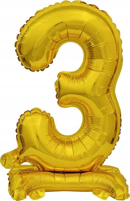 AMSCAN Mini foil balloon number 3