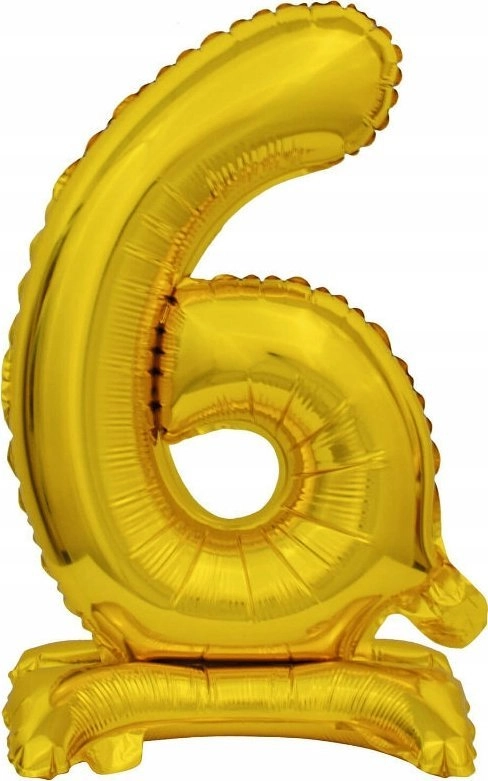 AMSCAN Balon foliowy mini cyfra 6